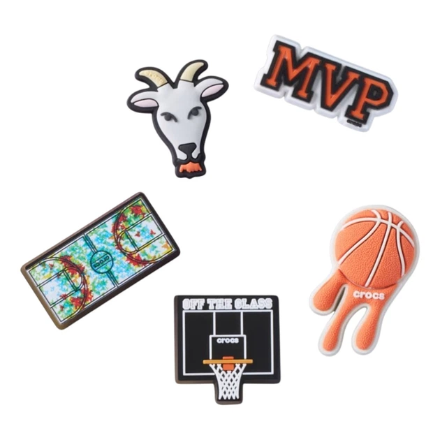 Crocs Jibbitz MVP Basketball 5 ədəd aksesuar