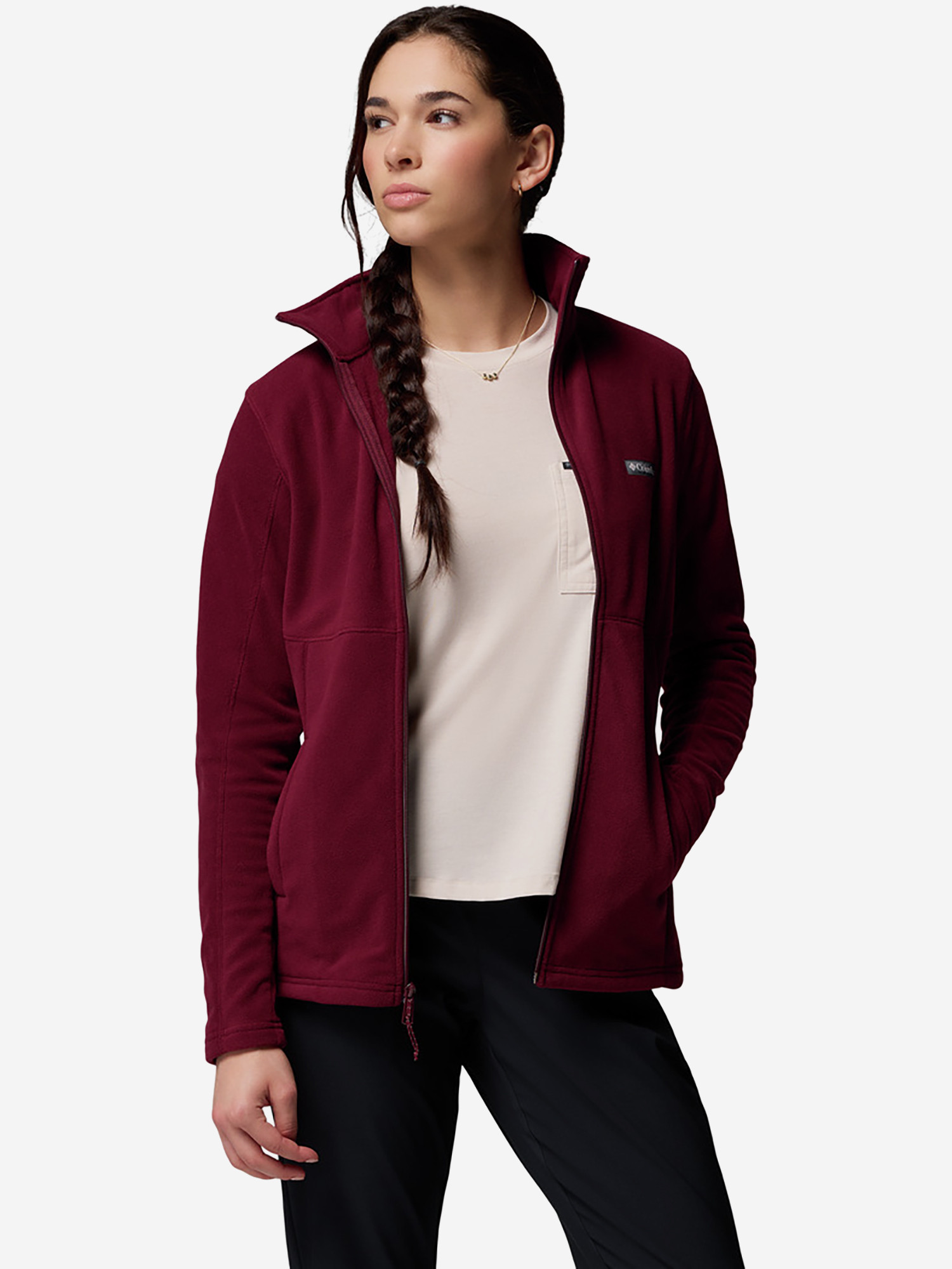 Columbia Basin Trail III Full Zip Qadınlar üçün flis gödəkçə