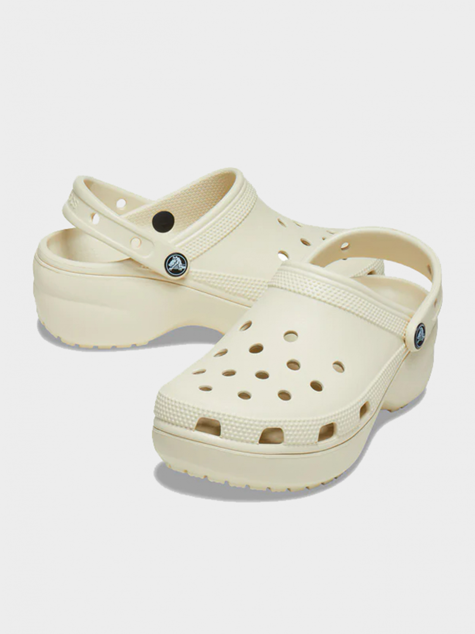CROCS CLASSIC PLATFORM CLOG W BONE GÜNDƏLİK QADIN AYAQQABISI