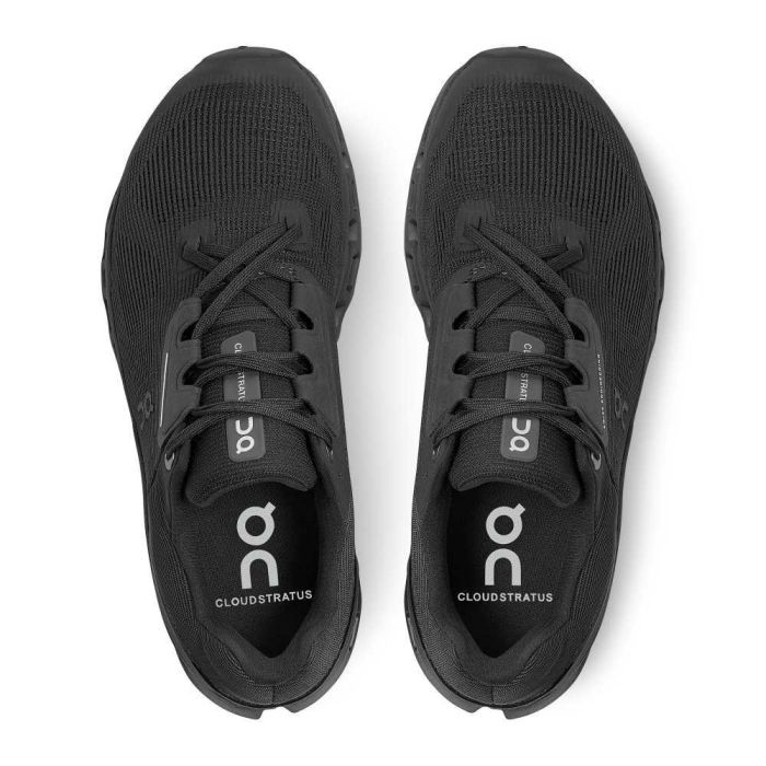 ON RUNNING W CLOUDSTRATUS 2 WOMEN'S SNEAKERS BLACK