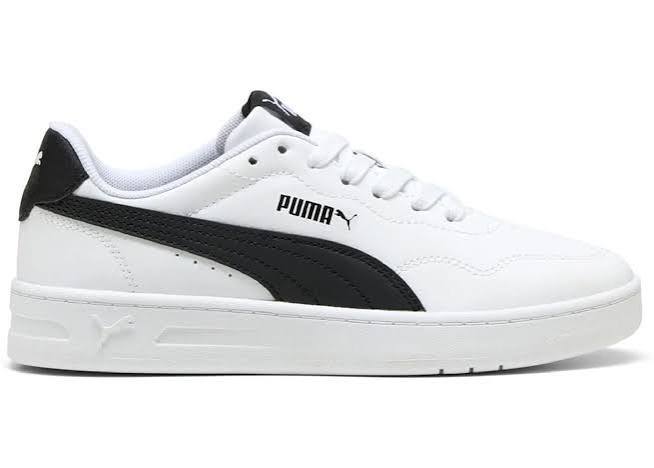 COURT LALLY JR idman ayaqqabısı - PUMA WHITE-PUMA BLACK