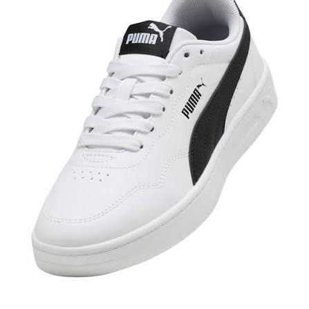 COURT LALLY JR idman ayaqqabısı - PUMA WHITE-PUMA BLACK