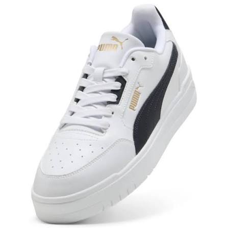 SHUFFLE DOWNTOWN idman ayaqqabısı - PUMA WHITE-NEW NAVY-PUMA GOLD