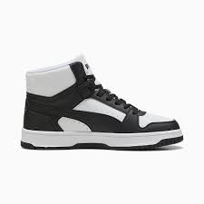 REBOUND SLAM MID idman ayaqqabısı WHITE-BLACK