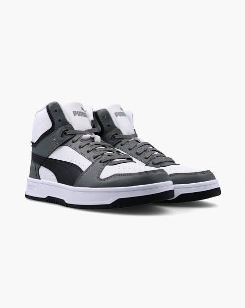 REBOUND SLAM MID idman ayaqqabısı WHITE-BLACK-COOL DARK GRAY