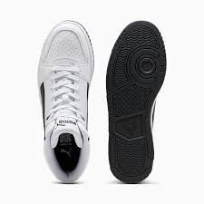 REBOUND SLAM MID idman ayaqqabısı WHITE-BLACK