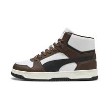 REBOUND SLAM MID idman ayaqqabısı WHITE-BLACK-CHOCOLATE