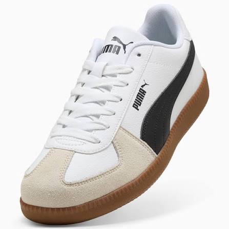 PUMA CLUB LT idman ayaqqabısı - PUMA WHITE-PUMA BLACK-GUM