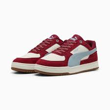 PUMA CAVEN III URBAN VIBES idman ayaqqabısı GARNET GLOW-SEA ILLUSION-GUM