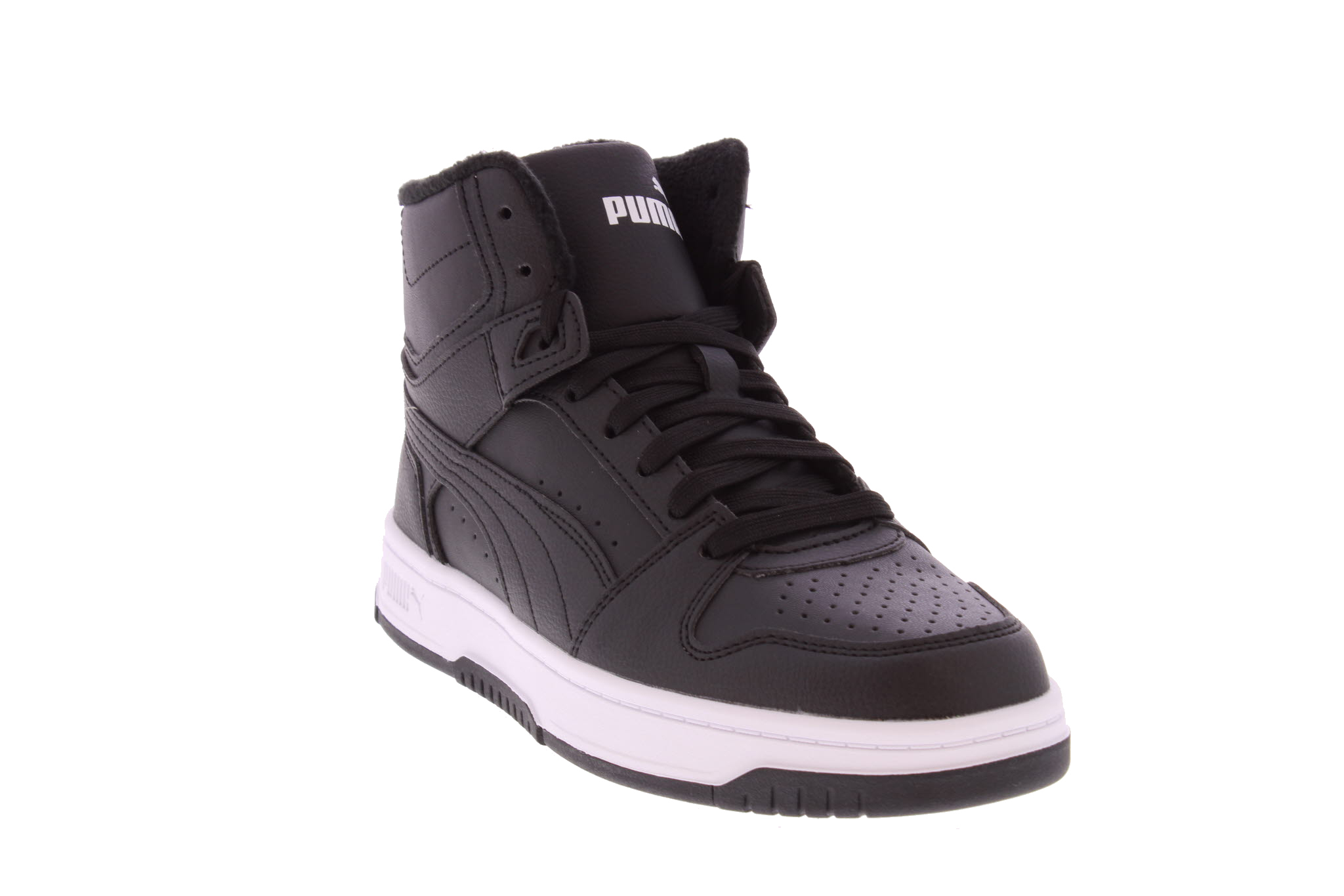 REBOUND SLAM MID WTR JR PUMA idman ayaqqabısı BLACK-PUMA