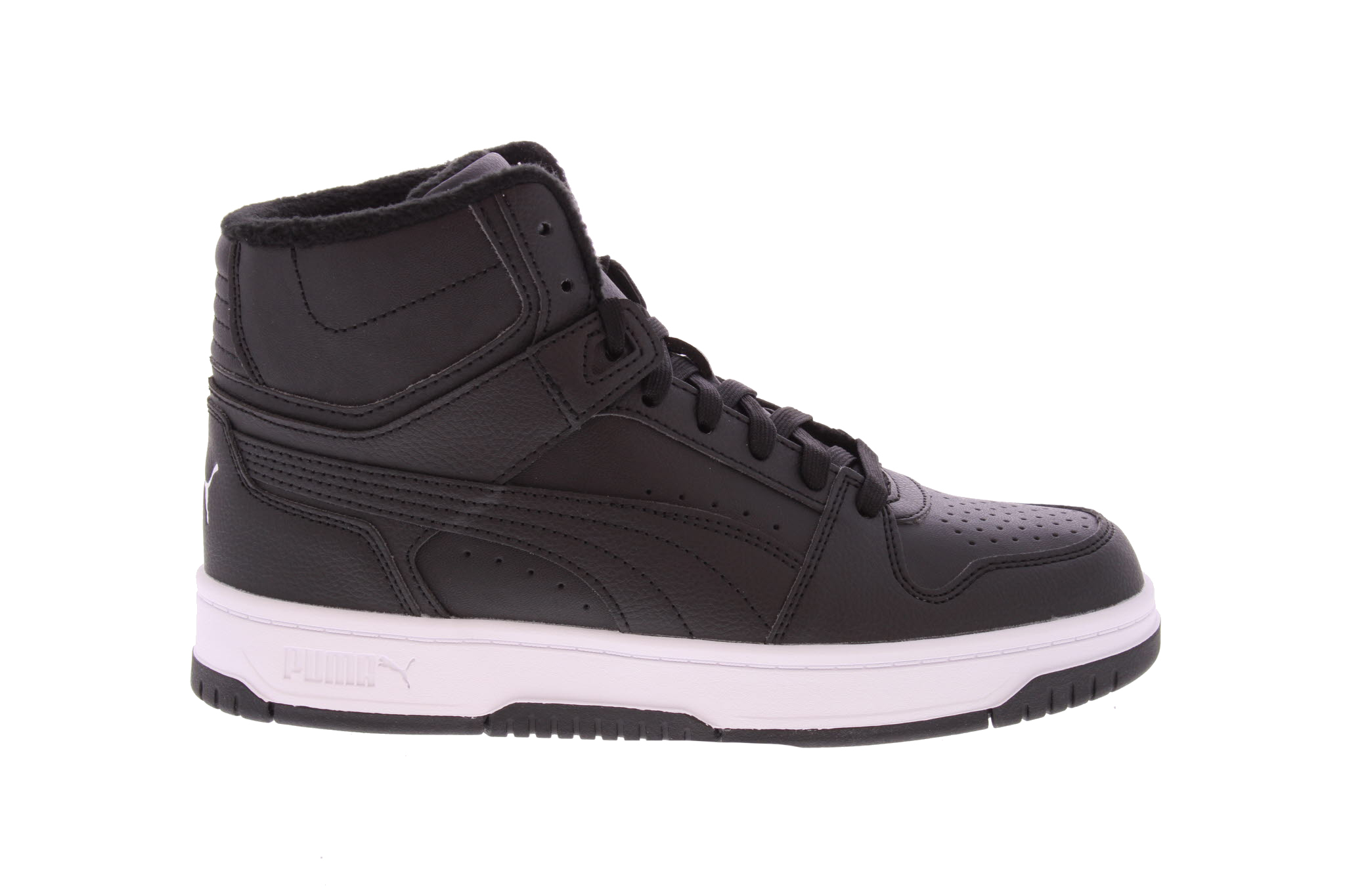 REBOUND SLAM MID WTR JR PUMA idman ayaqqabısı BLACK-PUMA
