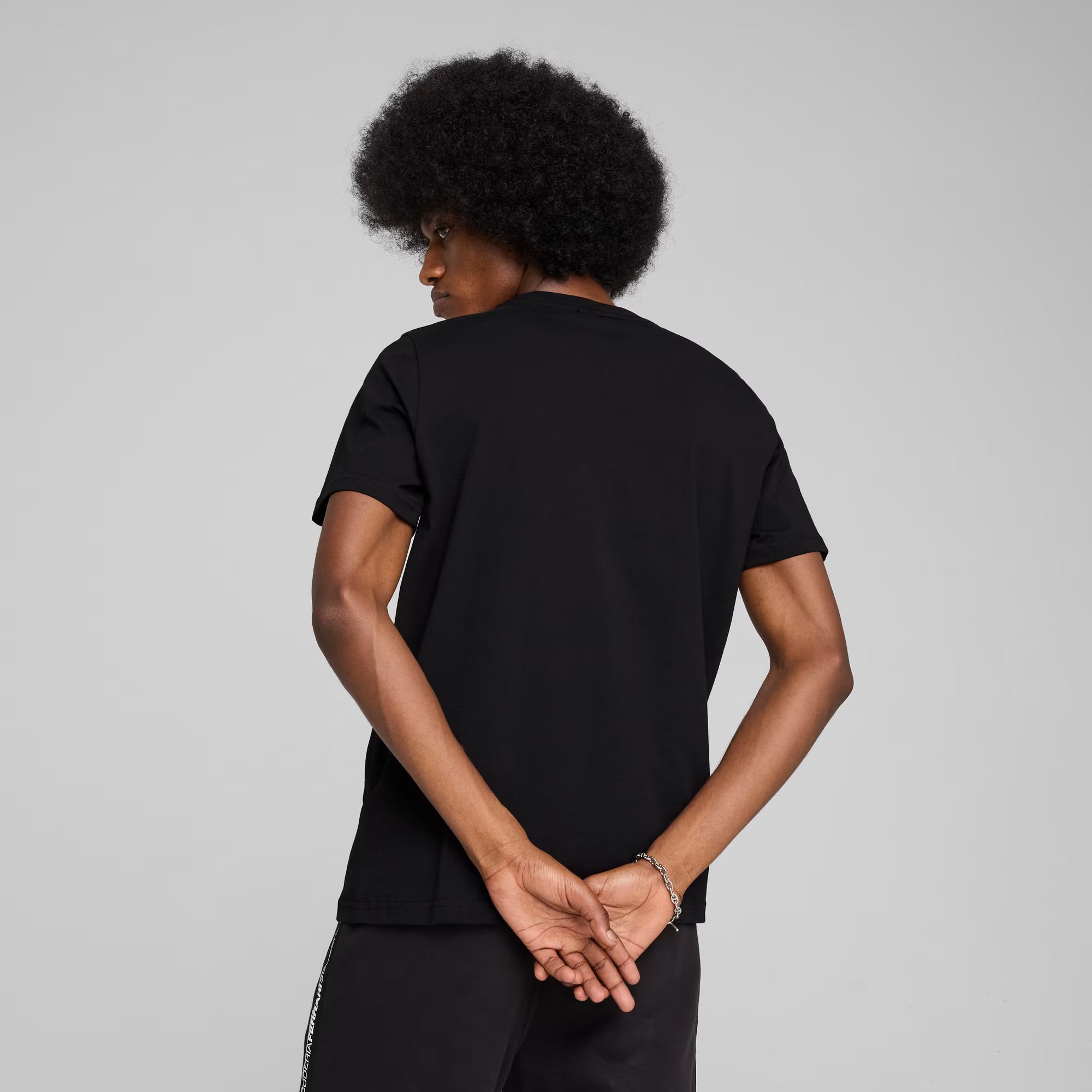 PUMA Ferrari Race Colored Big Shield Tee Kişi Köynəyi