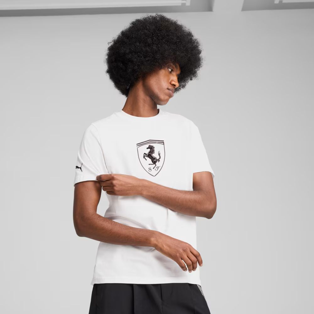 PUMA Ferrari Race Tonal Big Shield Tee Kişi Köynəyi