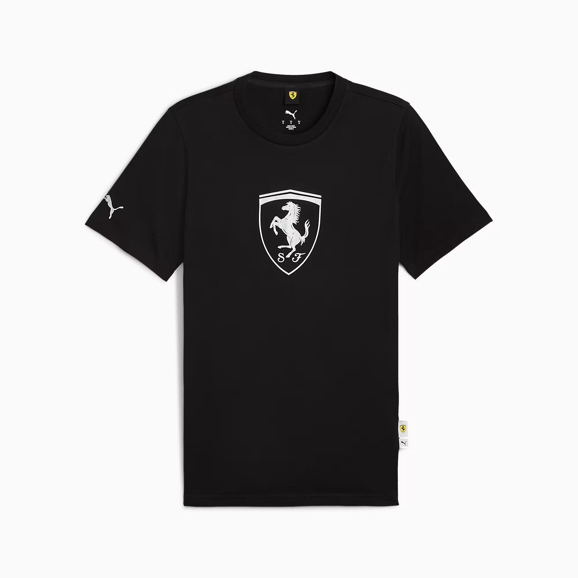 PUMA Ferrari Tonal Shield Tee Men