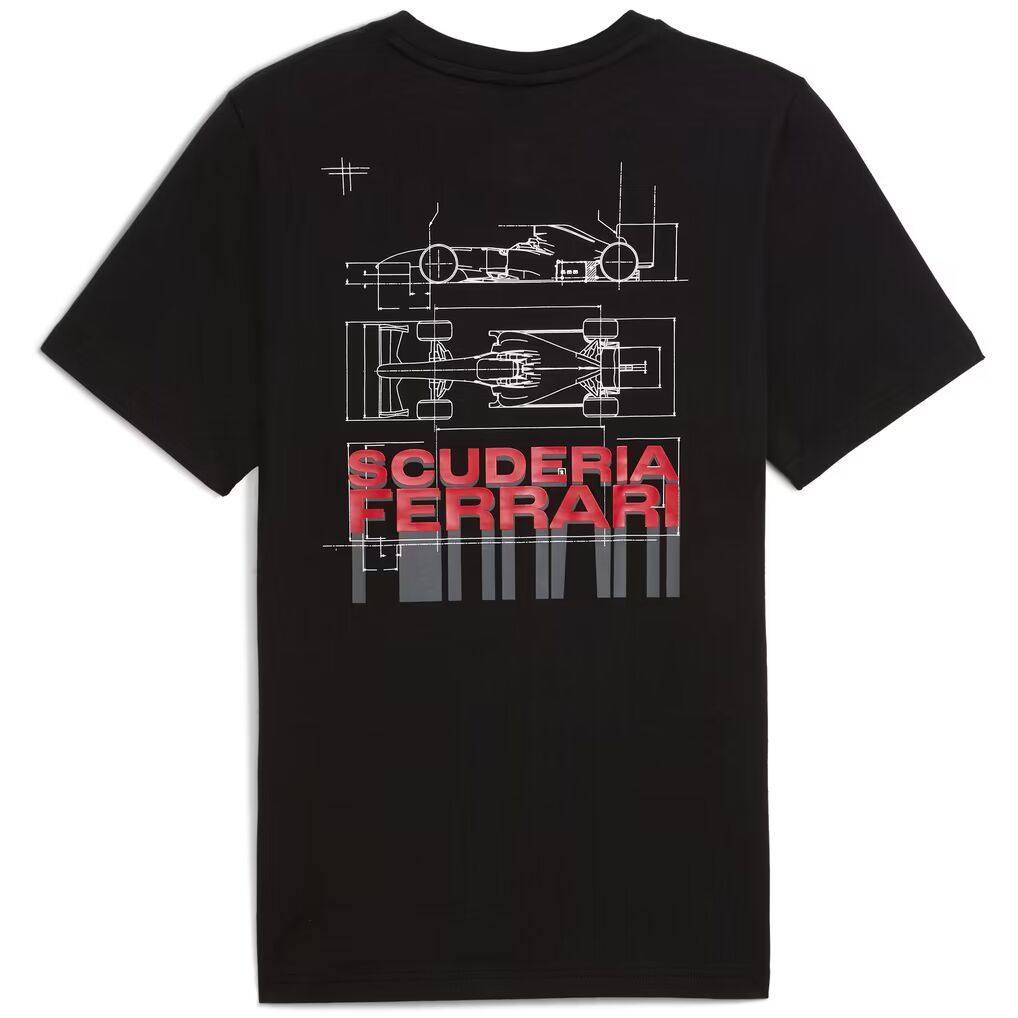 PUMA Scuderia Ferrari Car Graphic Tee Men