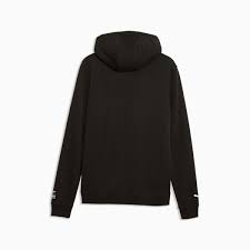 AMF1 ESSENTIAL SWEAT LOGO hudi - PUMA BLACK