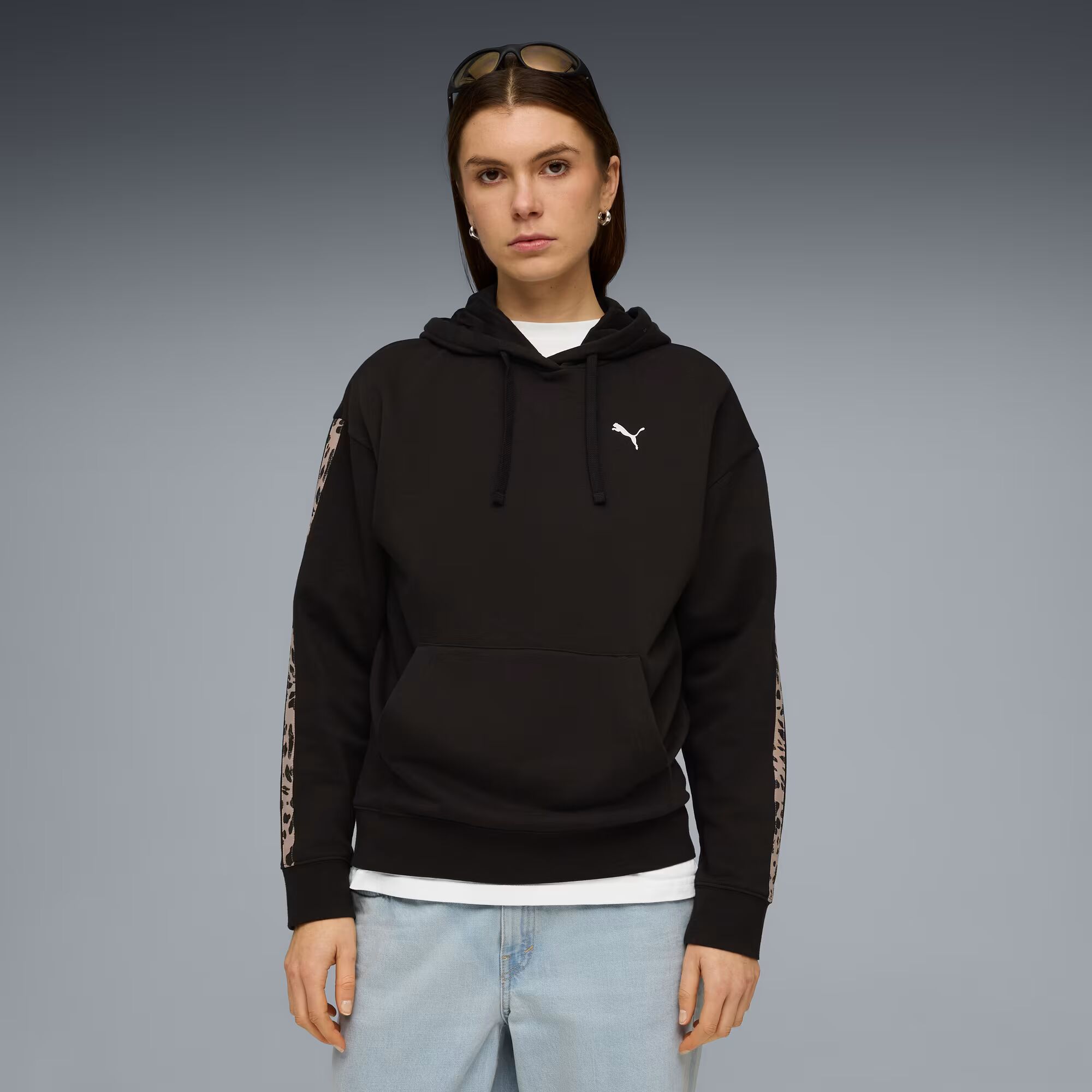 Puma Essentials Graphics Animal Hoodie Women's