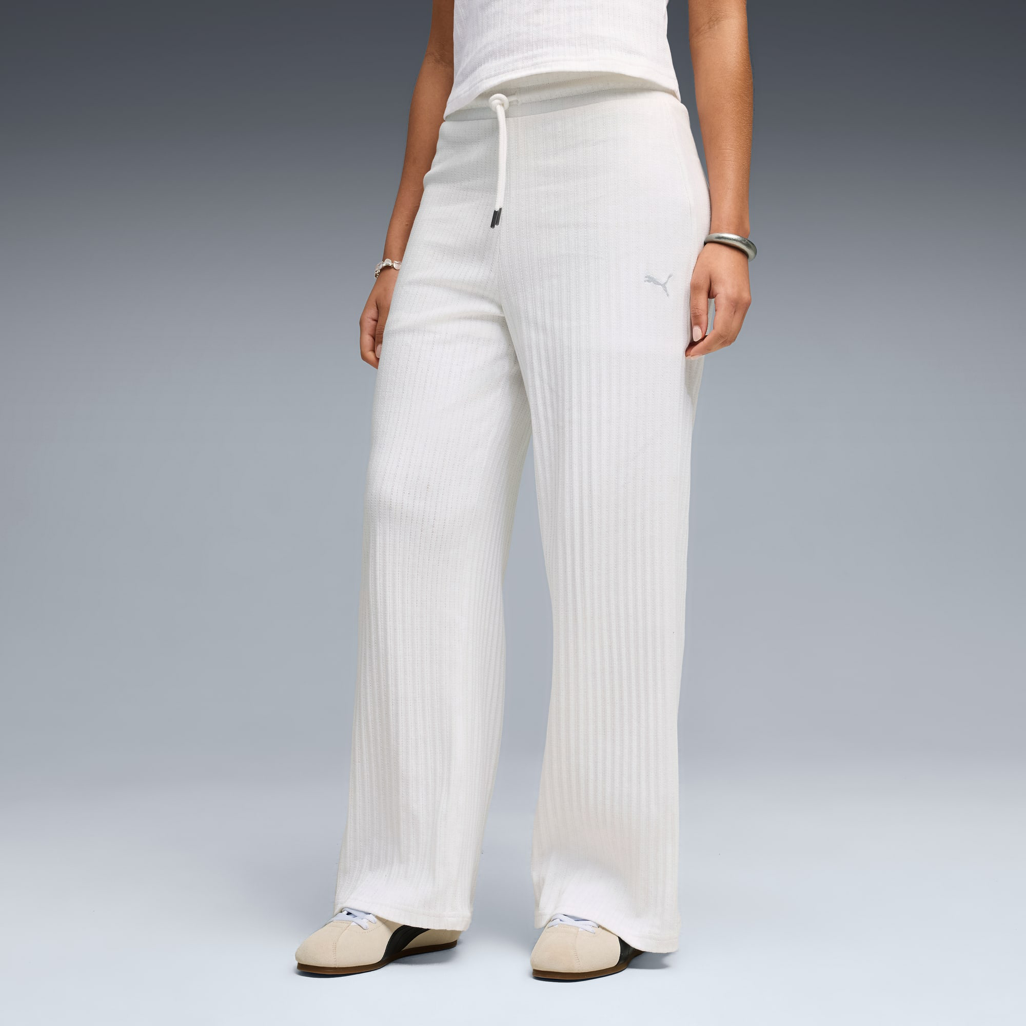Puma HER High-Waist Wide Leg Pants Women