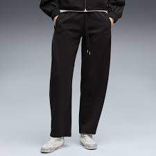 HER RELAXED DK BARREL LEG şalvar BLACK