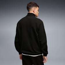 PUMA CLASS RELAXED MATERIAL olimpik (gödəkçə) BLACK