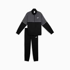 WOVEN COLORBLOCK kostyum BLACK