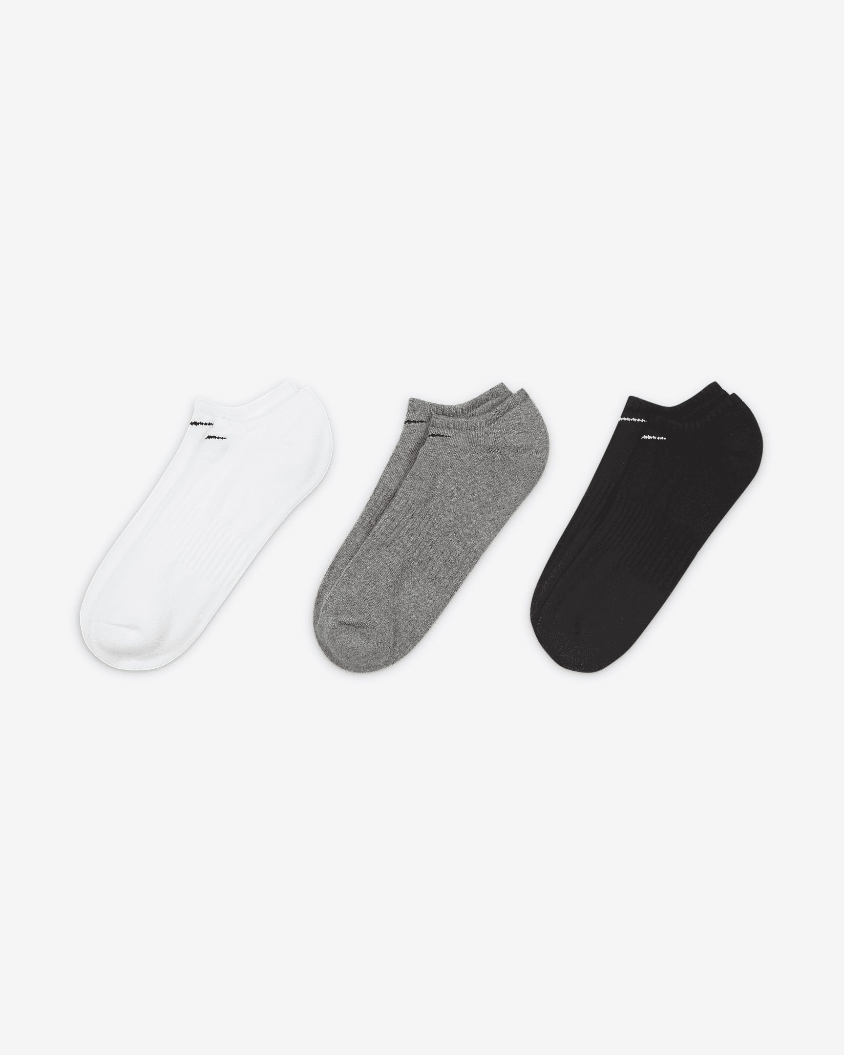 NIKE EVERYDAY CUSHIONED NO-SHOW SOCKS