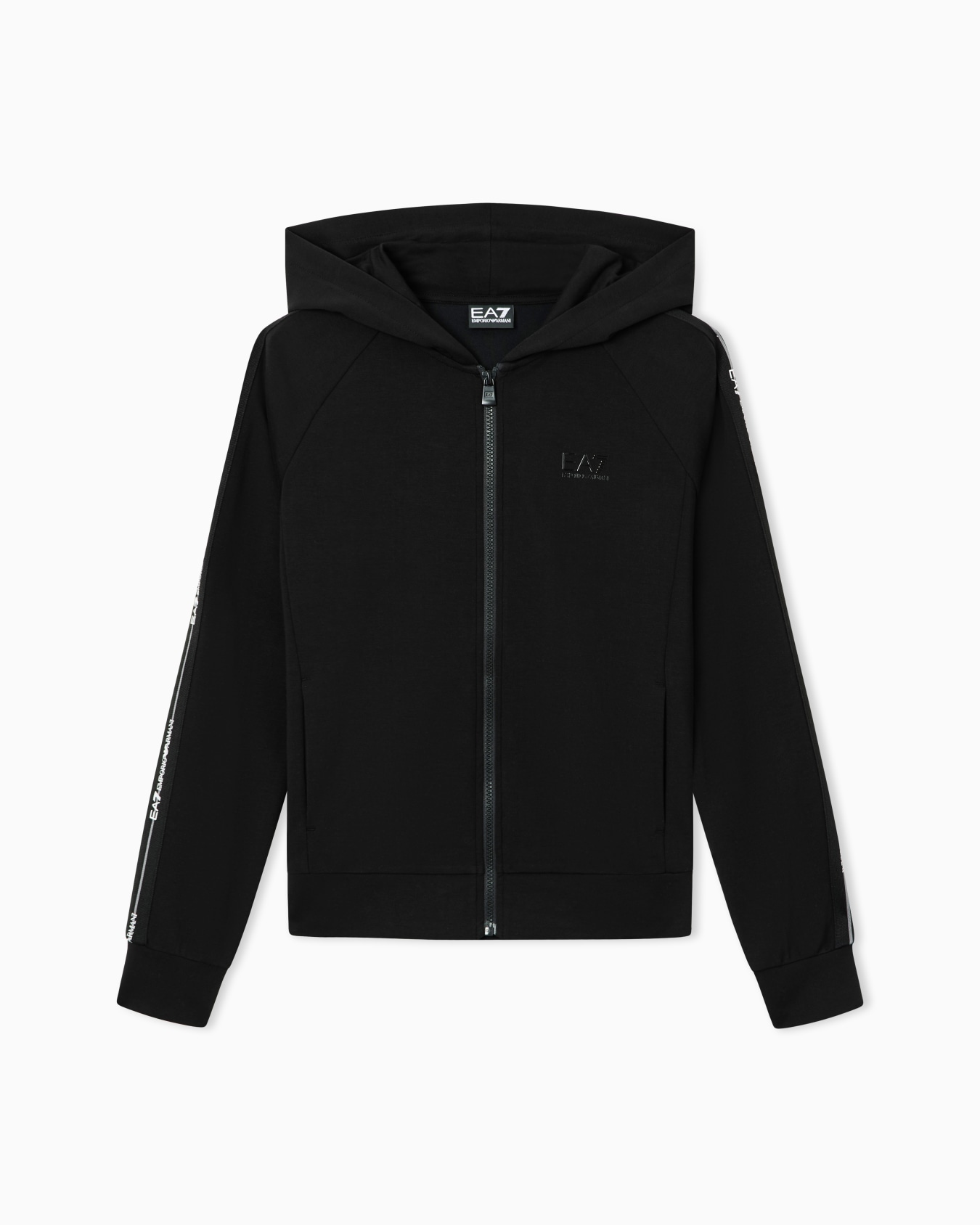 EMPORIO ARMANI EA7 Logo Series hooded sweatshirt Women