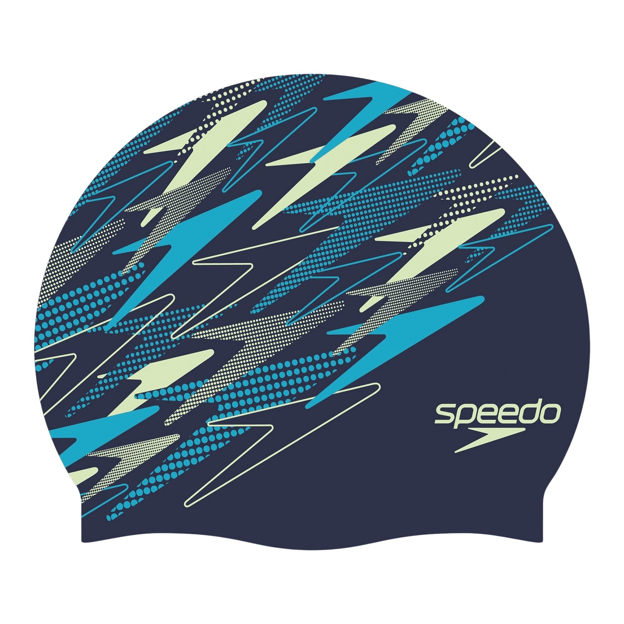 Speedo Slogan Printed Cap swimming cap