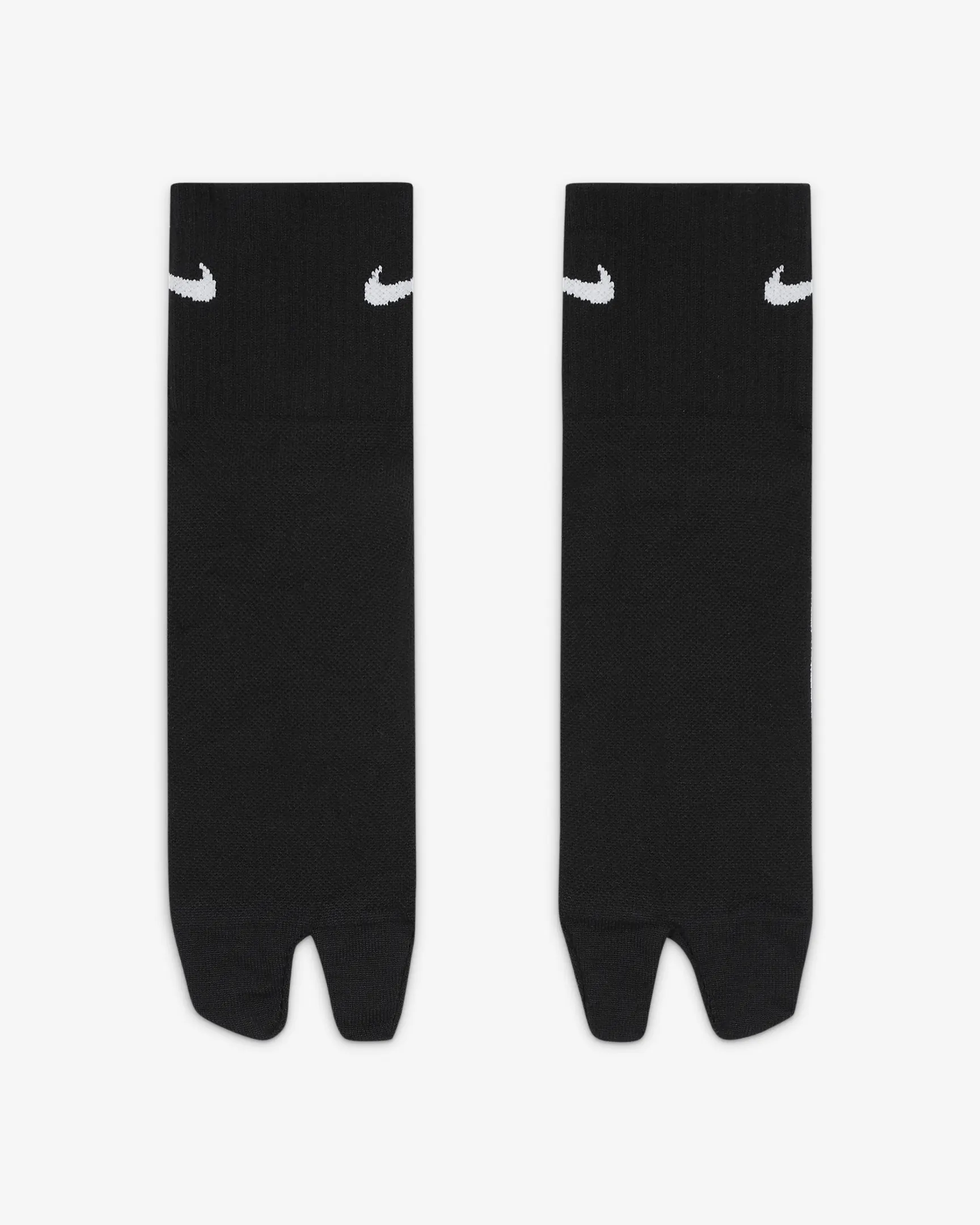 NIKE EVERYDAY PLUS ANKLE SPLIT-TOE SOCKS BLACK