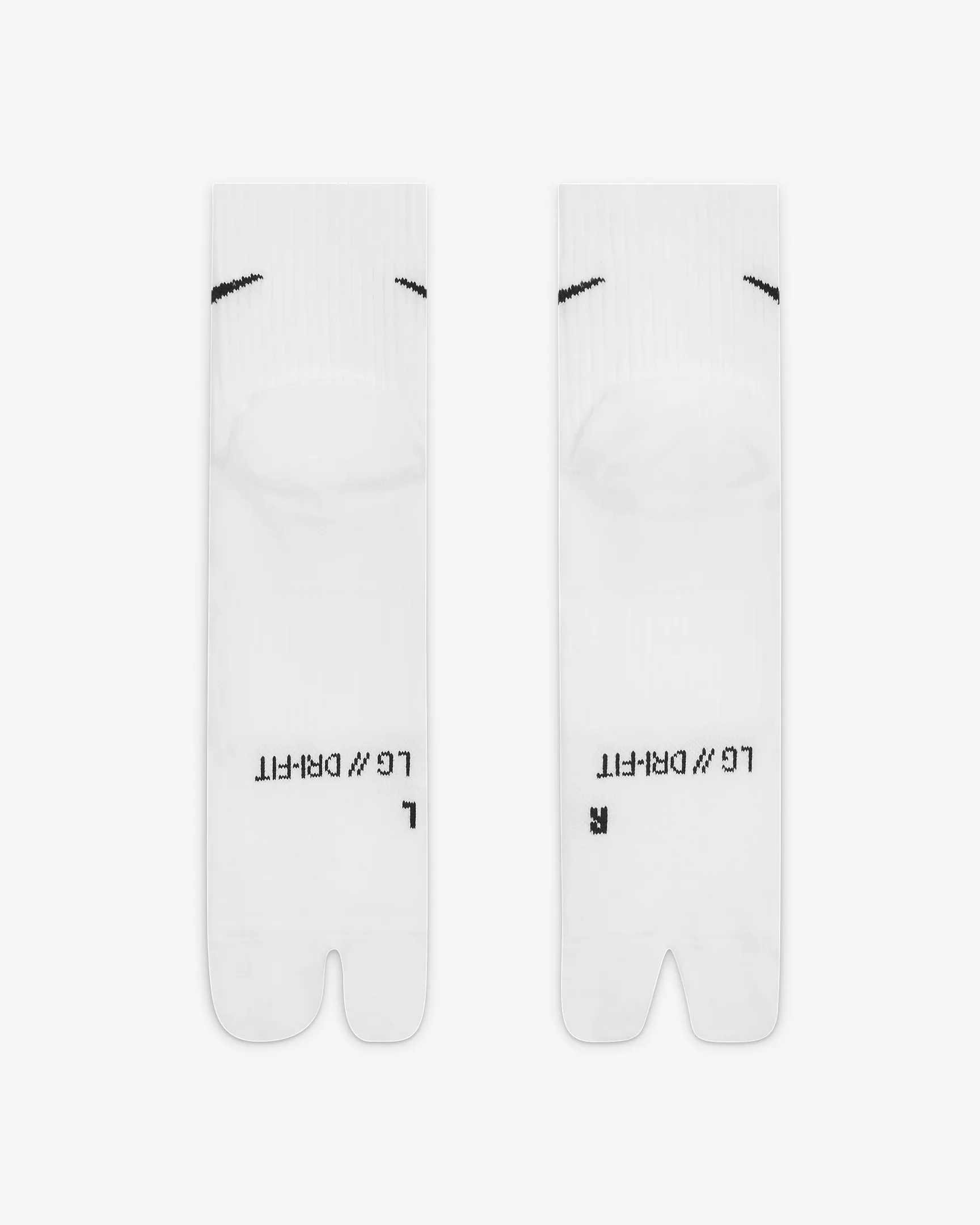 NIKE EVERYDAY PLUS ANKLE SPLIT-TOE SOCKS WHITE