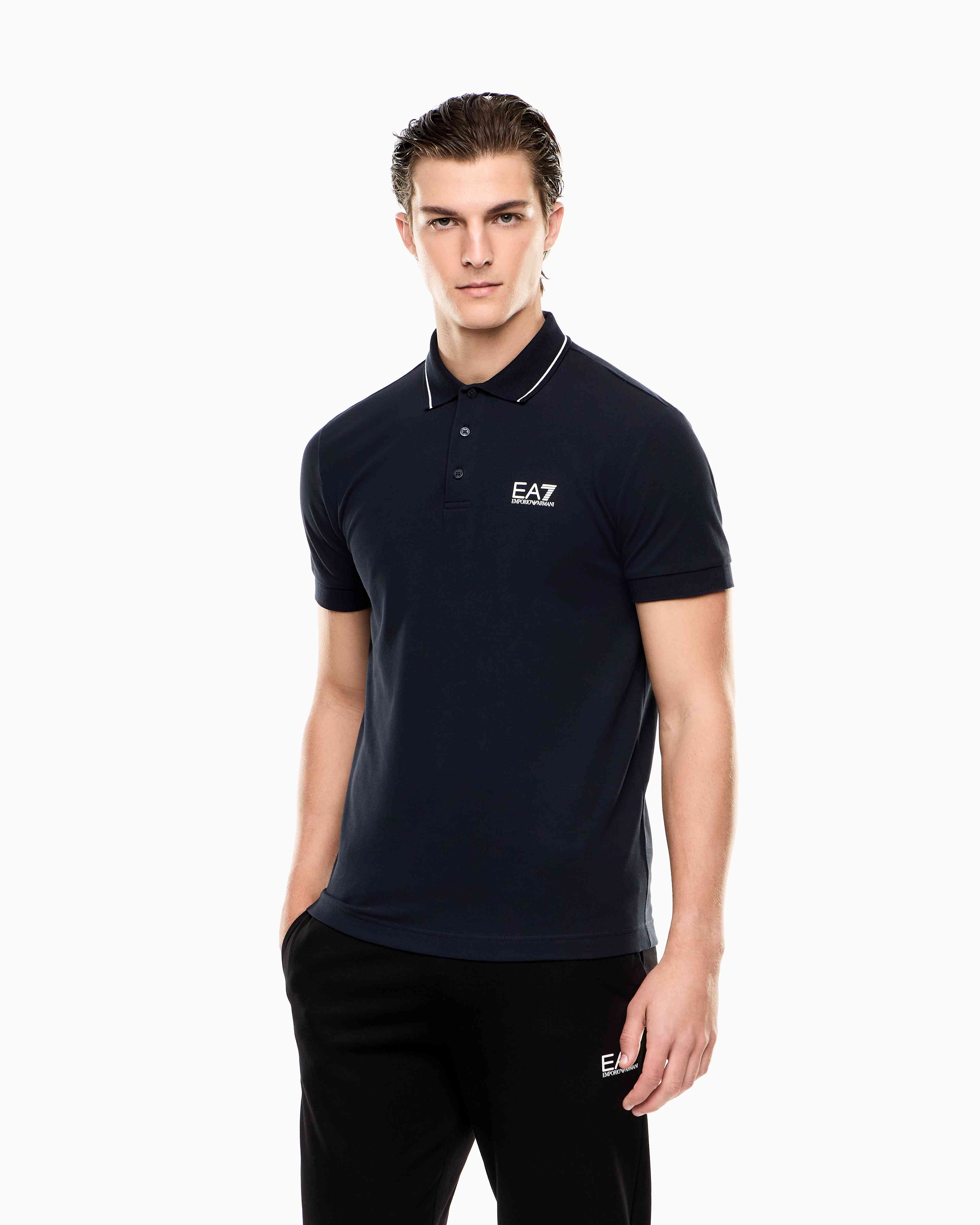 EMPORIO ARMANI EA7 Kişilər üçün polo