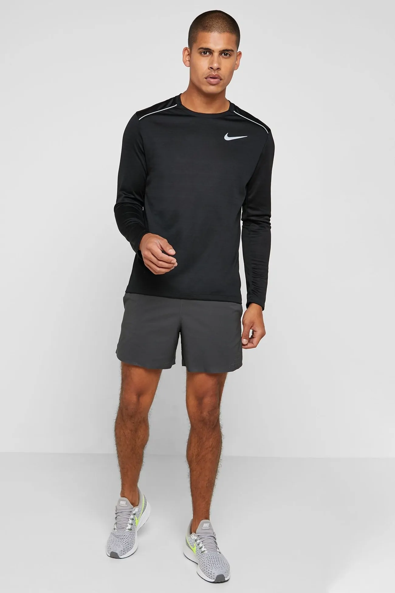 Nike Dri-FIT Miler Kişilər üçün uzunqol köynək
