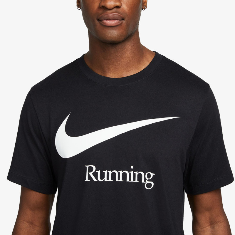 Nike Dri-FIT Run Kişilər üçün qısaqol köynək