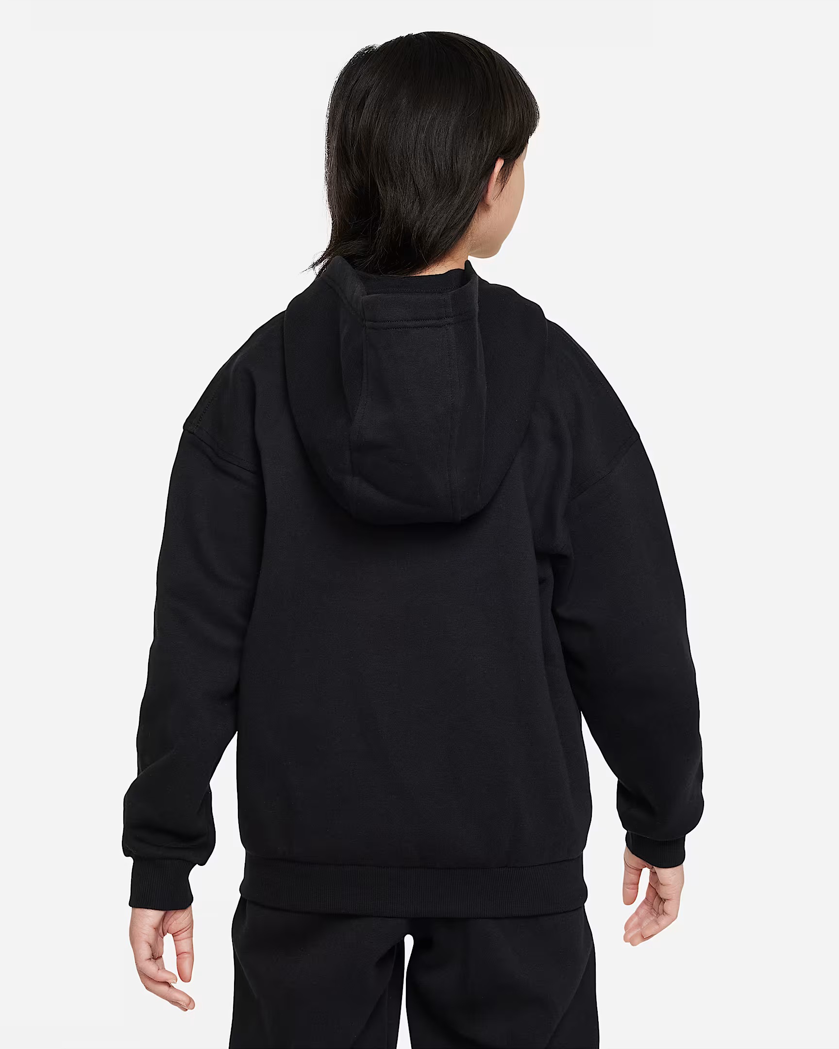 Nike Sportswear Club Fleece Oversized Full-Zip Uşaqlar üçün Hudi