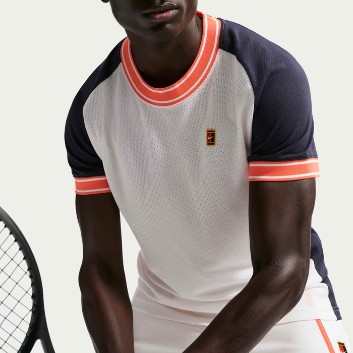 Nike Court Heritage Kişilər üçün qısaqol tennis köynəyi