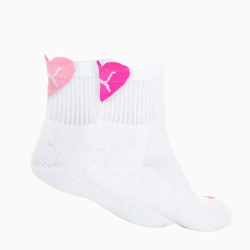 PUMA Women's Heart Qadınlar üçün 2 dəst qısa corablar