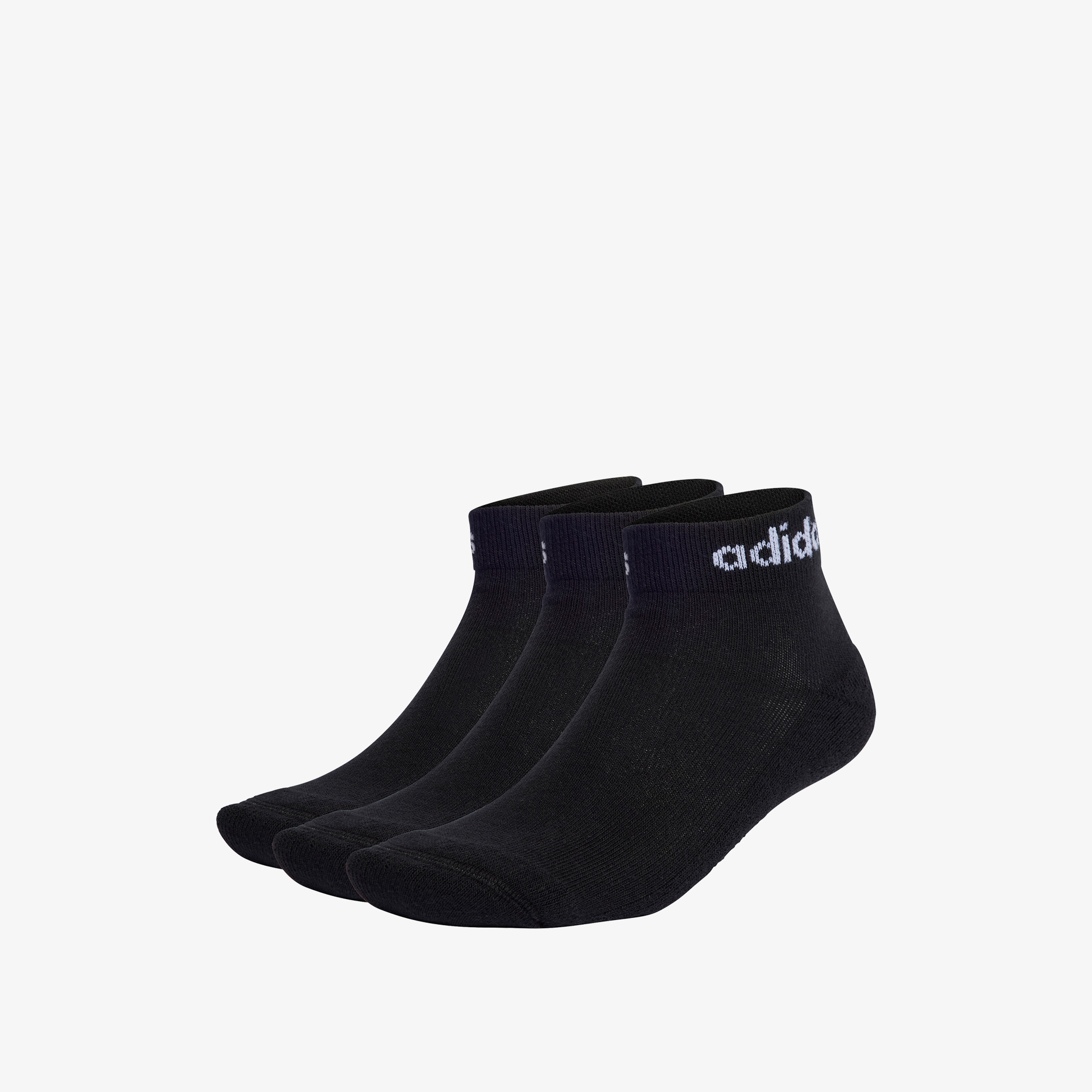 Adidas Linear Ankle Length orta kəsimli corab dəsti 3 cüt
