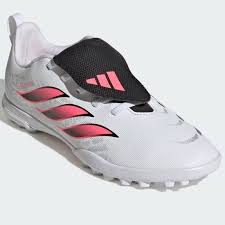 ADIDAS Predator Club Fold-Over Tongue Elastic Laces Turf Kids Soccer Cleats