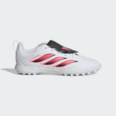 ADIDAS Predator Club Fold-Over Tongue Elastic Laces Turf Kids Soccer Cleats