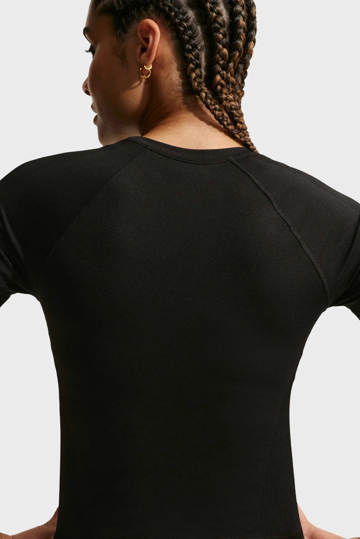 Nike Pro Seamless Dri-FIT Qadınlar üçün qısaqol köynək