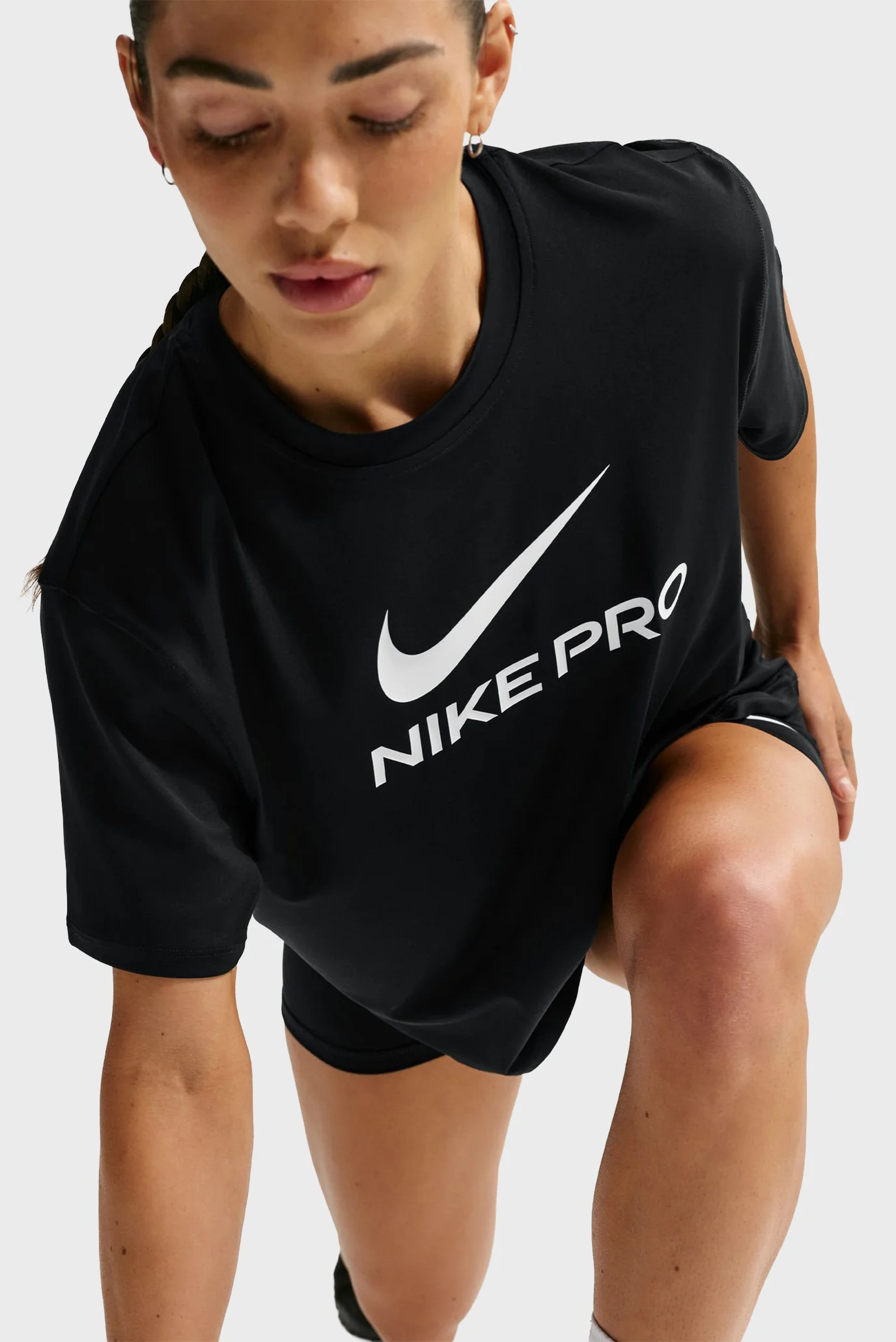 Nike Pro Qadınlar üçün qısaqol köynək