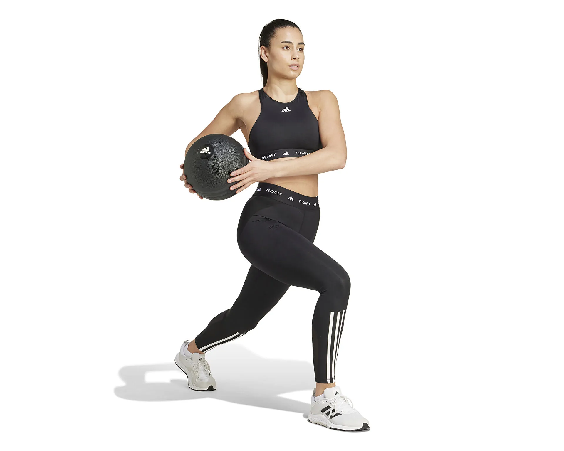 Adidas TECHFIT 3-Stripes 7/8 Leggings Women's