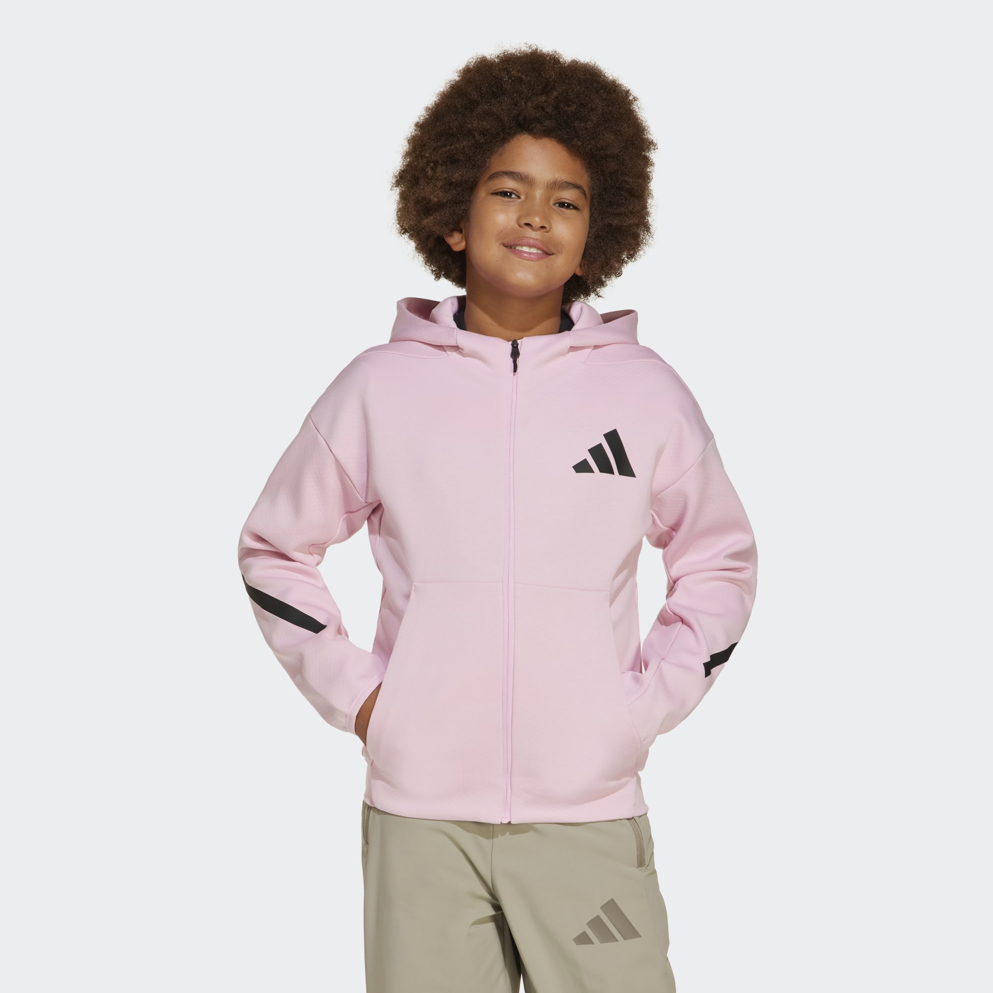 Adidas adidas Z.N.E. Full-Zip Hoodie Uşaqlar üçün hudi