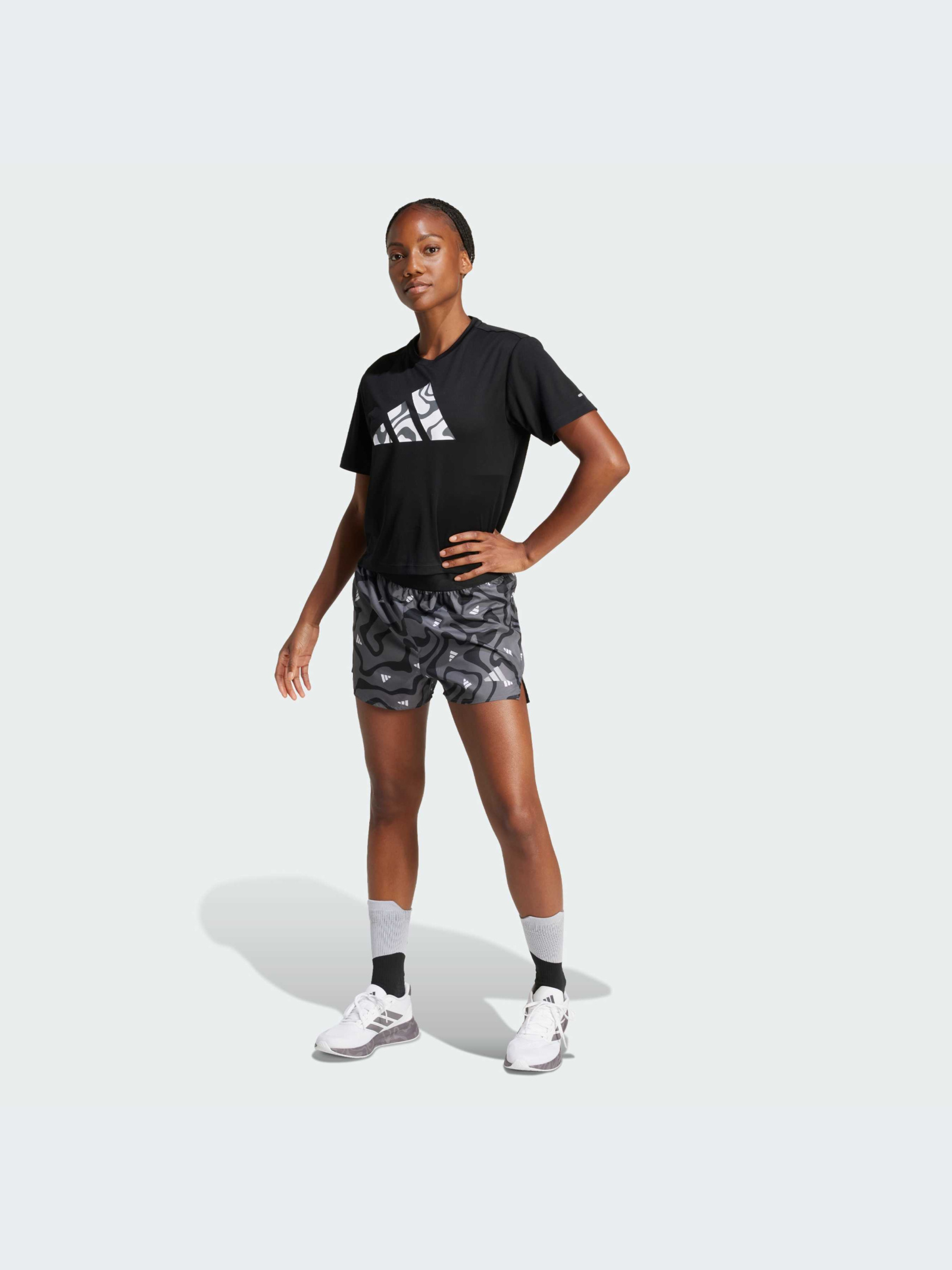 Adidas Run It Brand Love Tee Women's