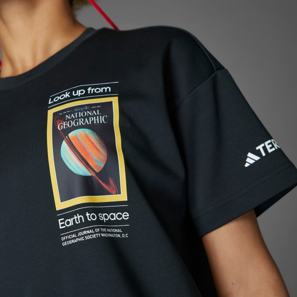 Adidas Nat Geo Kişi Qısaqol Köynəyi