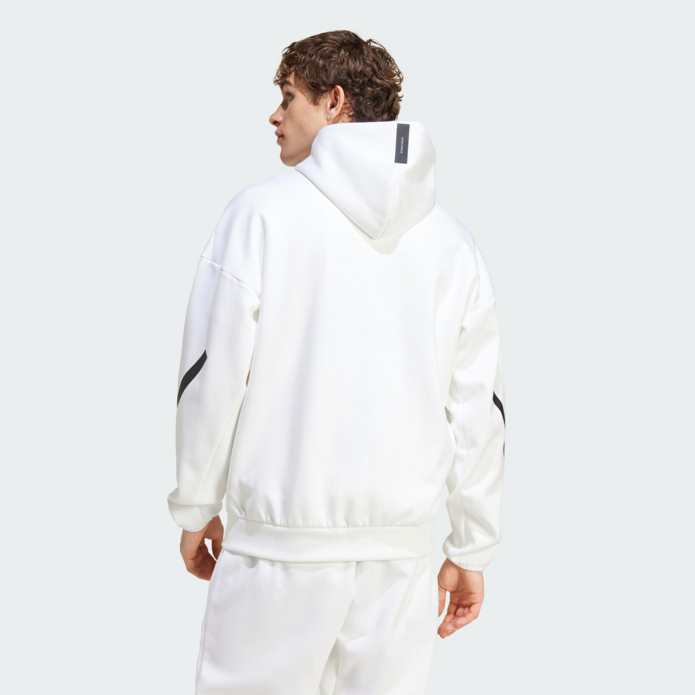 Adidas Z.N.E. Full-Zip Kişilər üçün başlıqlı idman jaketi