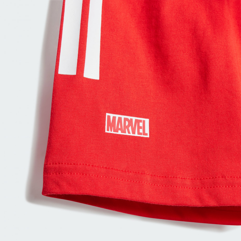 Adidas x Marvel Spider-Man Shorts and Tee Set Kids
