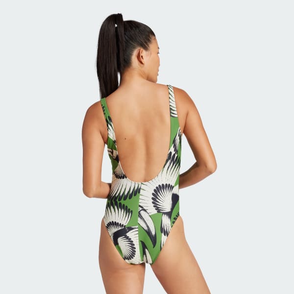 Adidas x FARM 3-Stripes Swimsuit