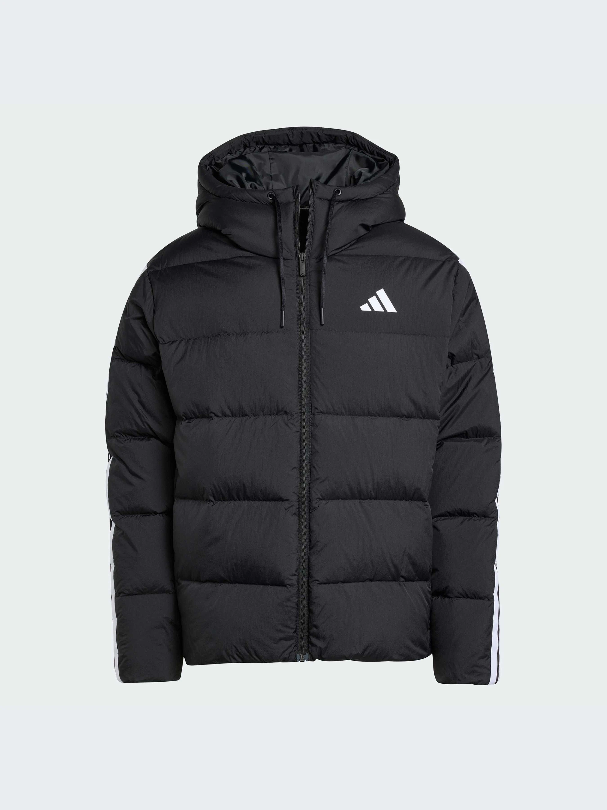 ADIDAS Essentials Climawarm 3-Stripes Puffer Down Hooded Men's Jacket