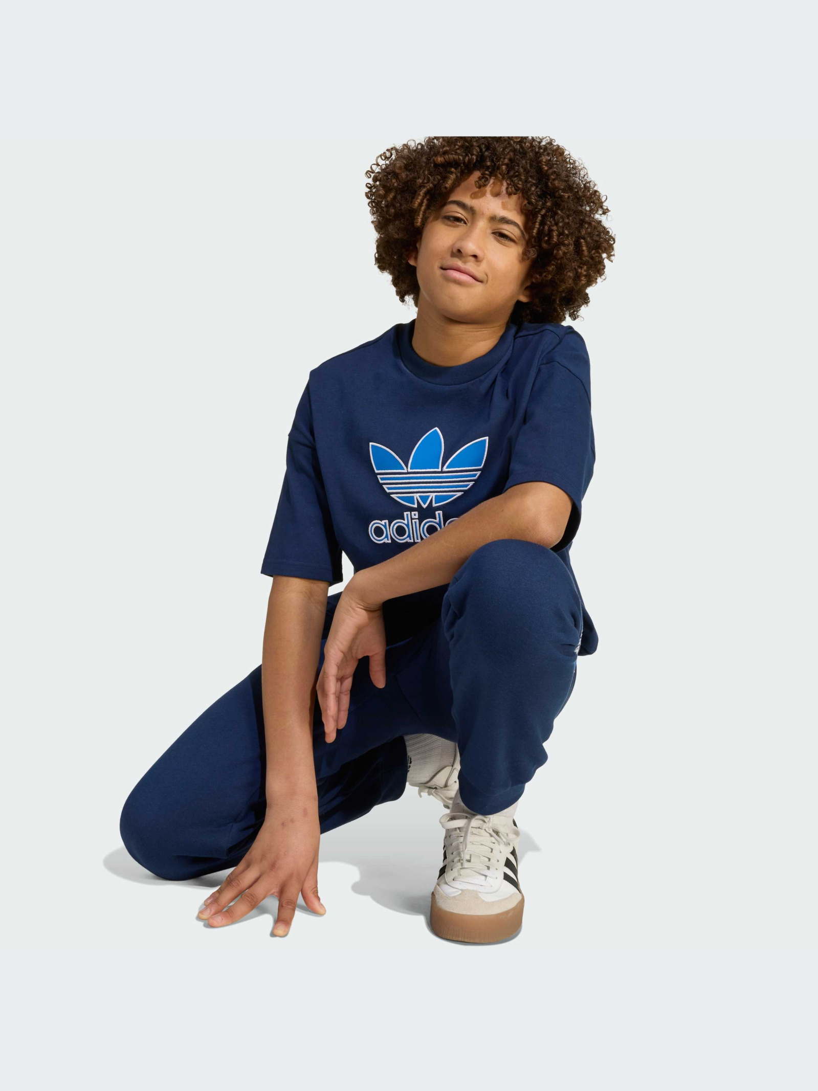 Adidas Oversize Trefoil Tee Uşaqlar üçün köynək